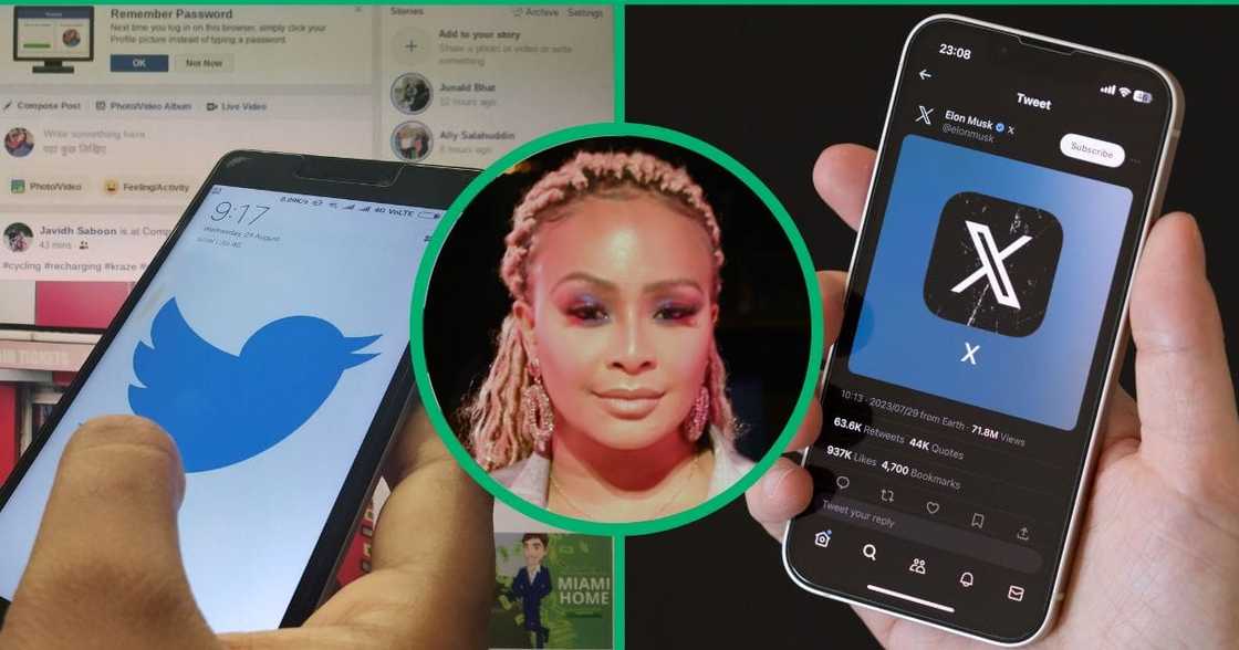 Rapper Boity Thulo is struggling to adapt to Elon's Musk new Twitter logo. Rapper Boity Thulo is struggling to adapt to Elon's Musk new Twitter logo.