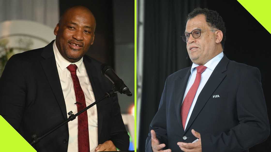 Sports minister Gayton McKenzie wants more from SAFA president DAnny Jordaan