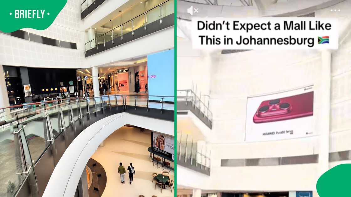 UK-based actor is impressed by the luxury of Sandton City mall UK-based actor is impressed by the luxury of Sandton City mall