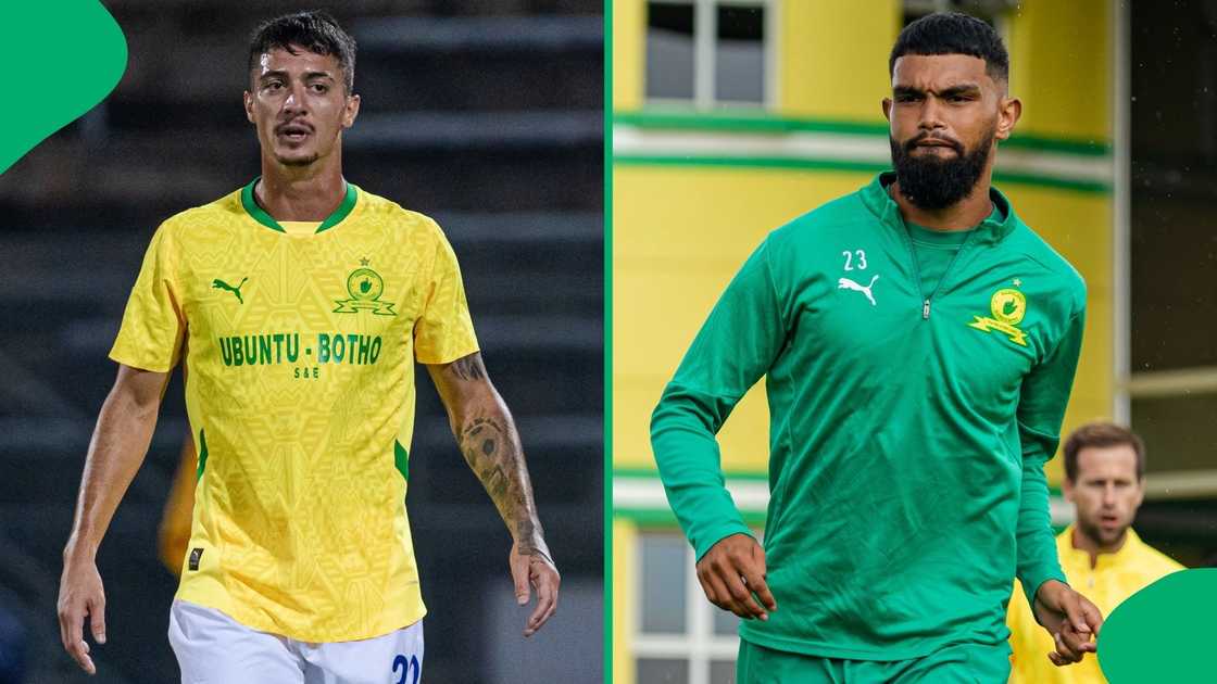 Defenders Lucas Suarez and Keanu Cupido both joined Mamelodi Sundowns in the January transfer window. Defenders Lucas Suarez and Keanu Cupido both joined Mamelodi Sundowns in the January transfer window.