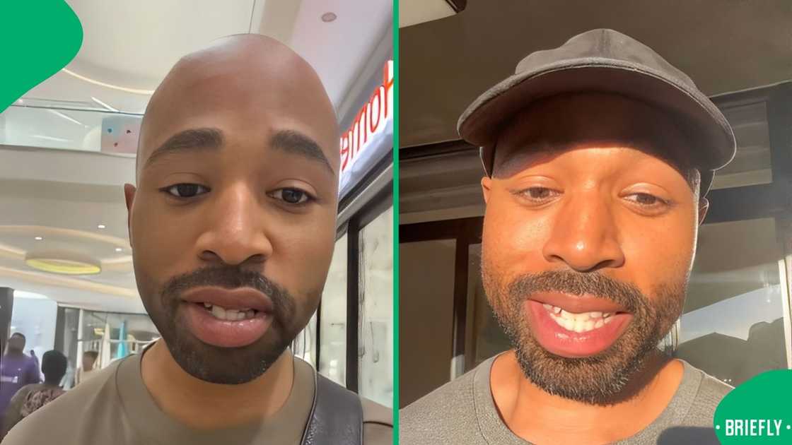 A confused American man. A confused American man.