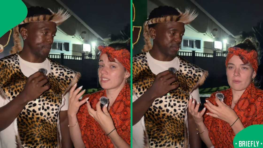 The Dlaminis on the right, with the German wife sharing her experience at the Makoti Bootcamp