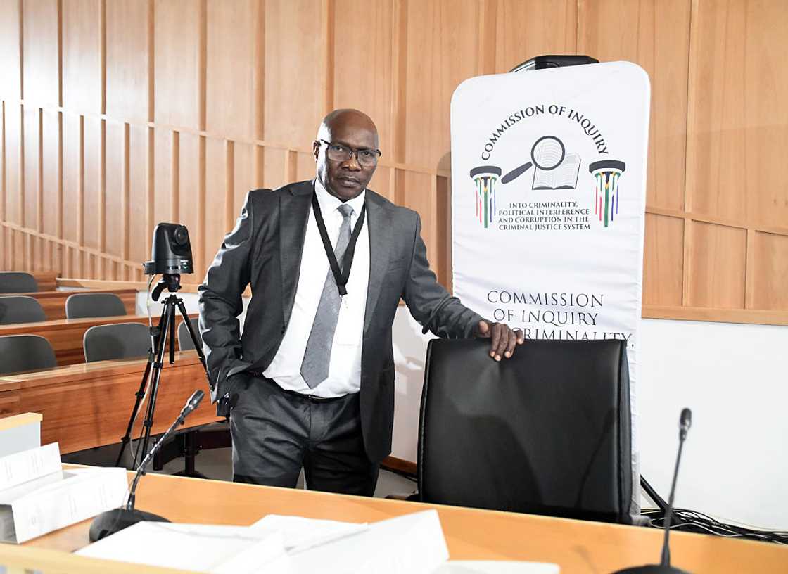 Crime intelligence boss Dumisani Khumalo testified about Brown Mogotsi