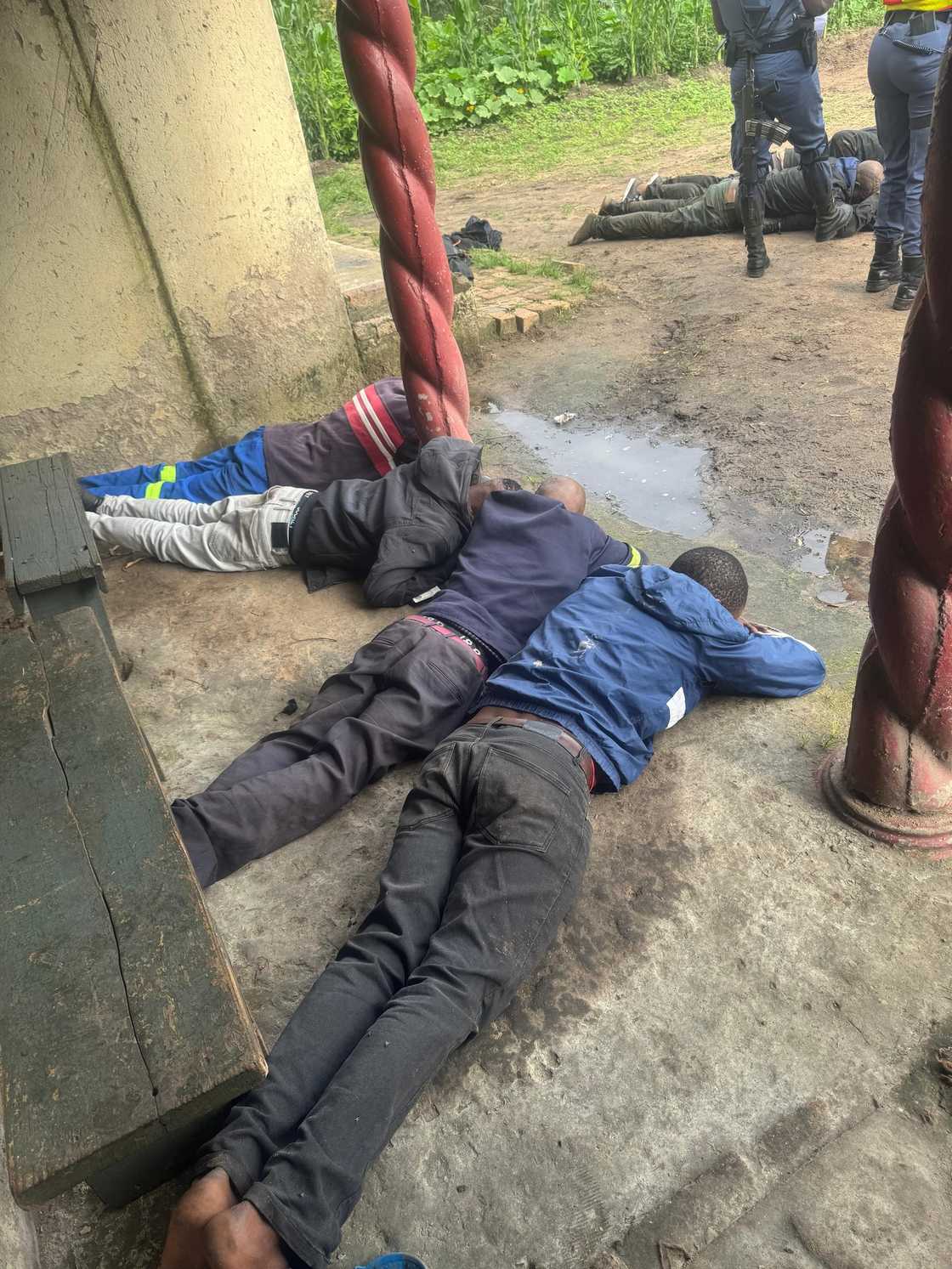 Eight people were arrested after SAPS prevented a foiled robbery in Mpumalanga Eight people were arrested after SAPS prevented a foiled robbery in Mpumalanga