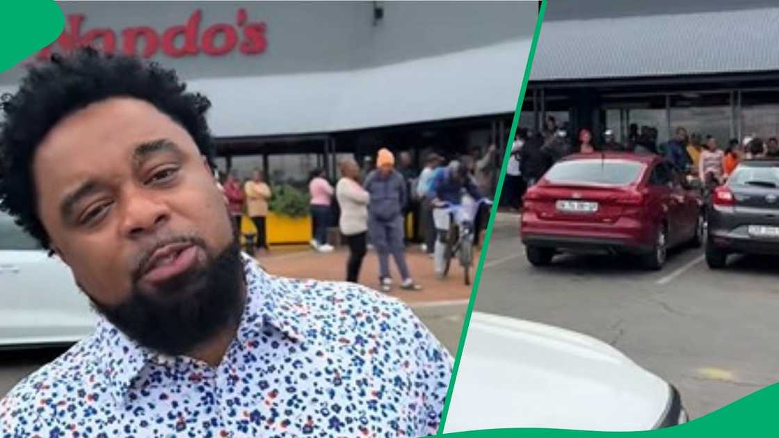 American feed hundreds of South Africans