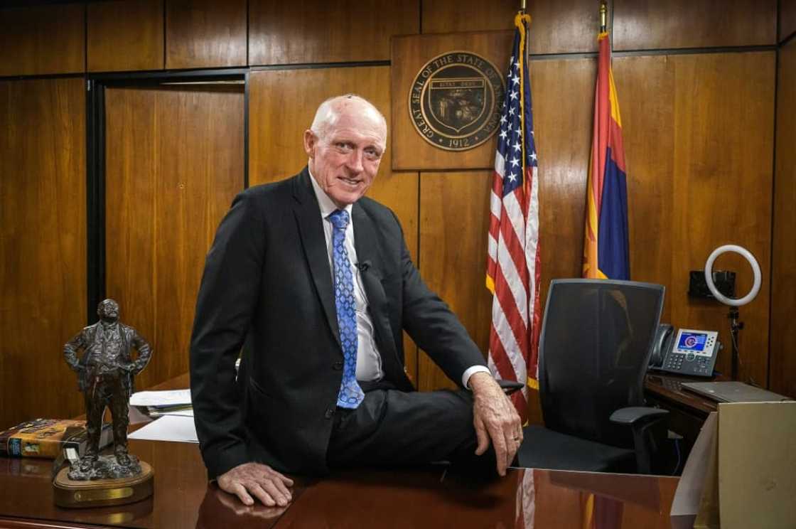 Speaker of the Arizona House of Representatives Russell Bowers is a die-hard Republican, but he refused to go along with former US president Donald Trump's effort to overturn the 2020 election results, a decision that upended Bowers's political life Speaker of the Arizona House of Representatives Russell Bowers is a die-hard Republican, but he refused to go along with former US president Donald Trump's effort to overturn the 2020 election results, a decision that upended Bowers's political life