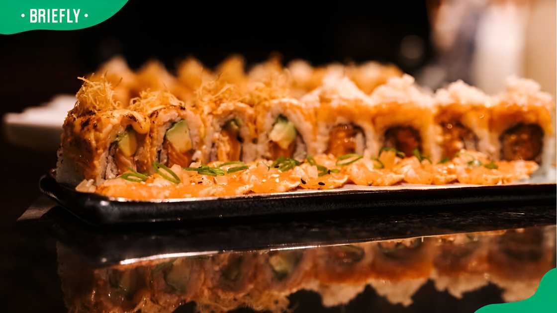 YU Restaurant's sushi menu