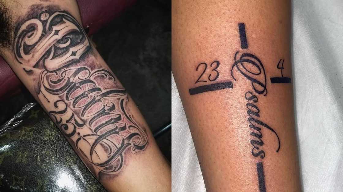 Psalms tattoo Psalms tattoo