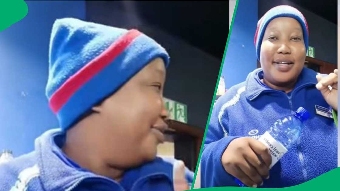 Petrol attendant sings with boss in TikTok video Petrol attendant sings with boss in TikTok video