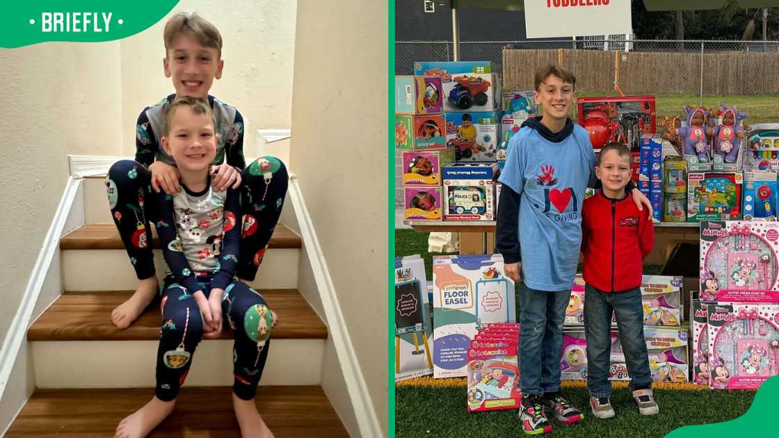 Brodie Lee's children, Brodie Lee Jr. and Nolan