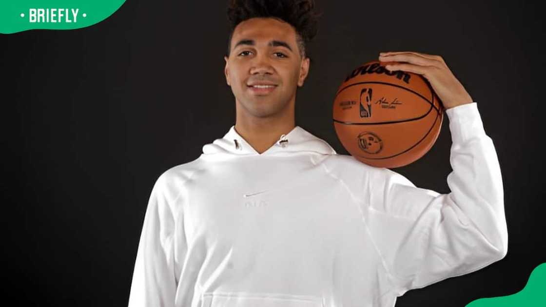 Trayce Jackson Davis during the 2023 NBA Draft Combine Circuit Trayce Jackson Davis during the 2023 NBA Draft Combine Circuit