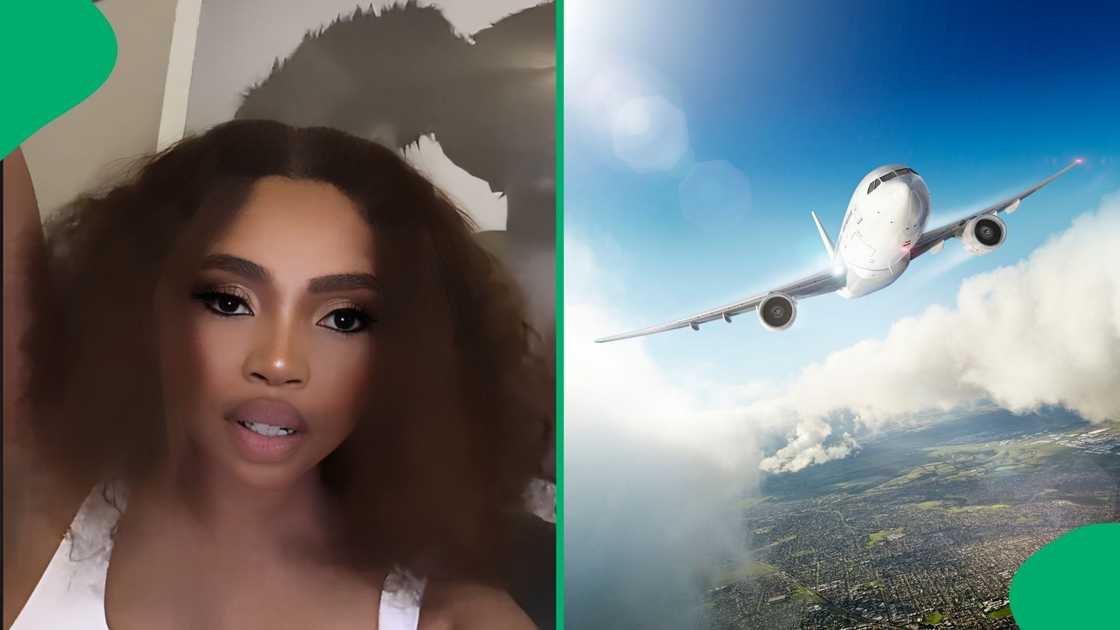 A woman posts a video of her turbulent flight on a FlySafair plane. She commented that it was no different than travelling in a taxi.