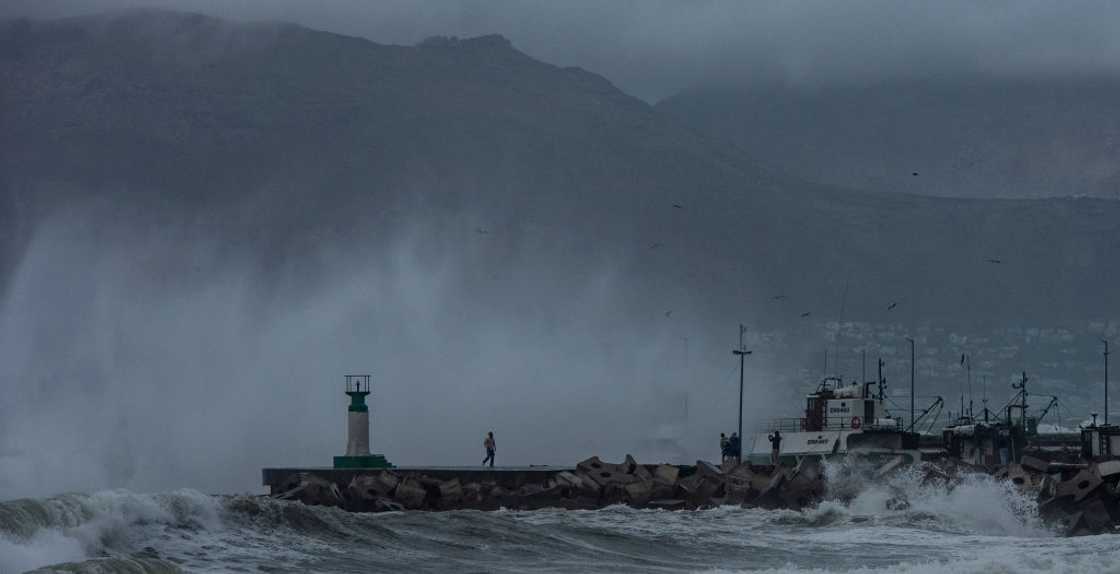 The South African Weather Service warned of intense weather in the WEstern Cape