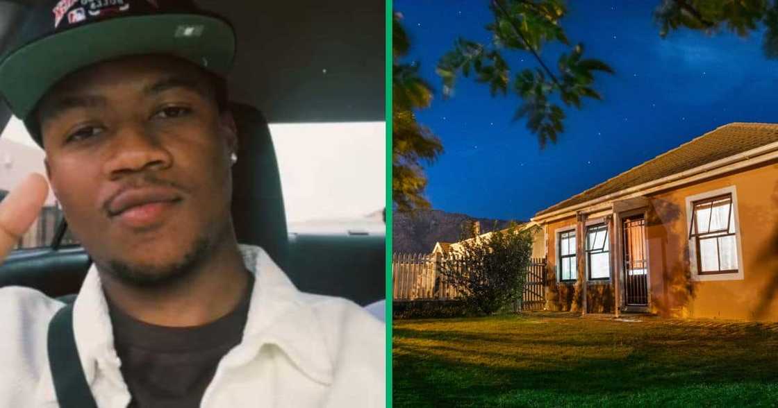 A young man gets locked out of his home after he returned home late from the club. A young man gets locked out of his home after he returned home late from the club.