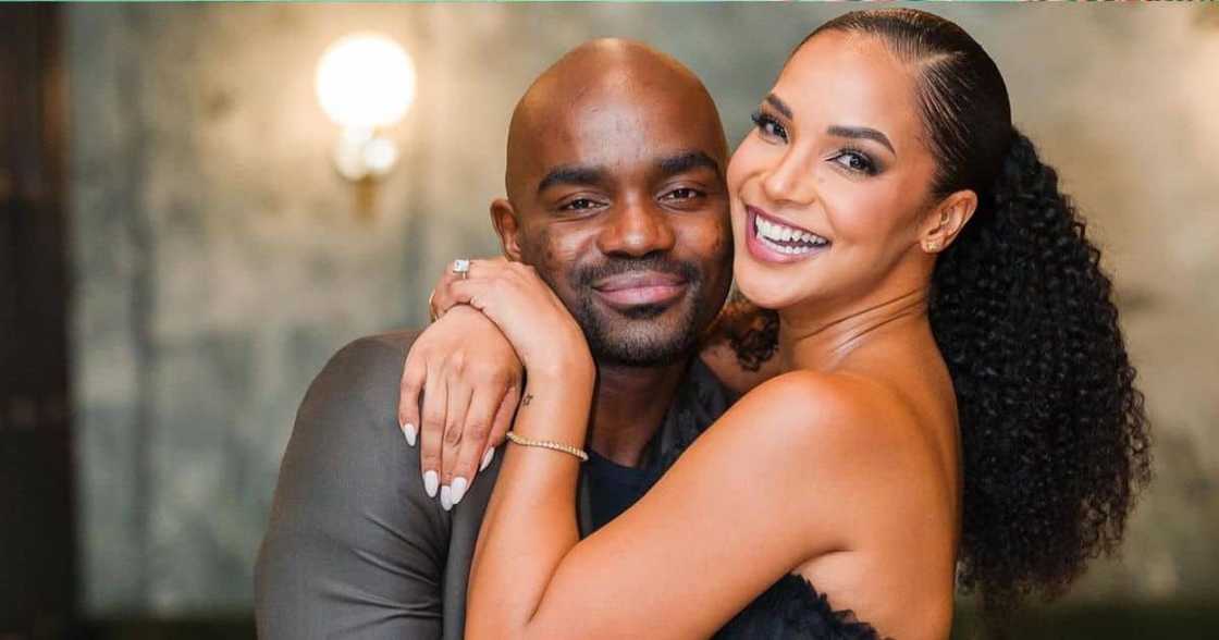 Musa and Liesl Mthombeni posted a cute video together Musa and Liesl Mthombeni posted a cute video together