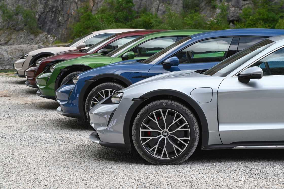 Businessman has fleet of luxury car Businessman has fleet of luxury car