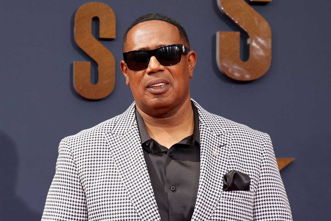 Percy Miller at the BET Awards Percy Miller at the BET Awards