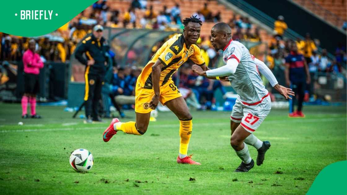 Glody Lilepo in action for Kaizer Chiefs against Chippa United. Glody Lilepo in action for Kaizer Chiefs against Chippa United.