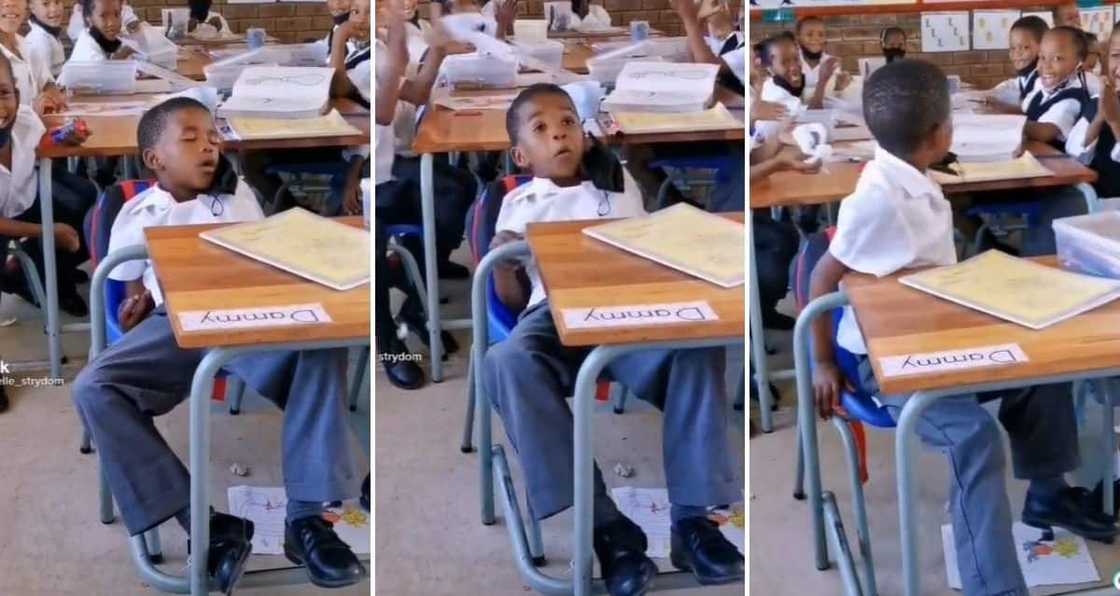 Video, Teacher, Little Boy, Asleep, Class, Mzansi, Education Video, Teacher, Little Boy, Asleep, Class, Mzansi, Education
