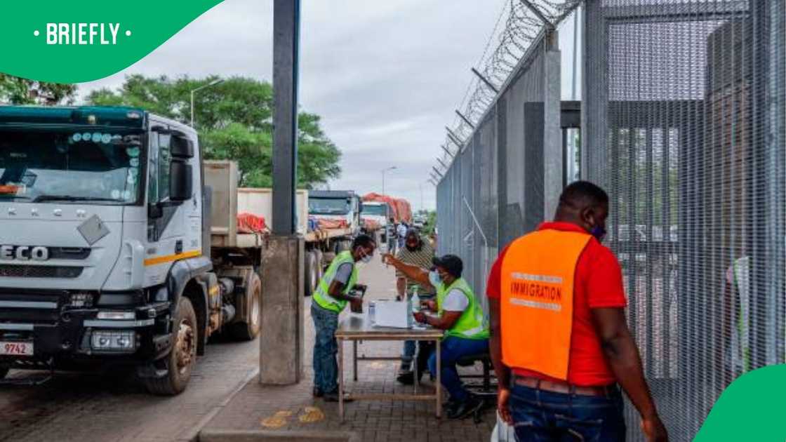 The Beitbridge Border post The Beitbridge Border post