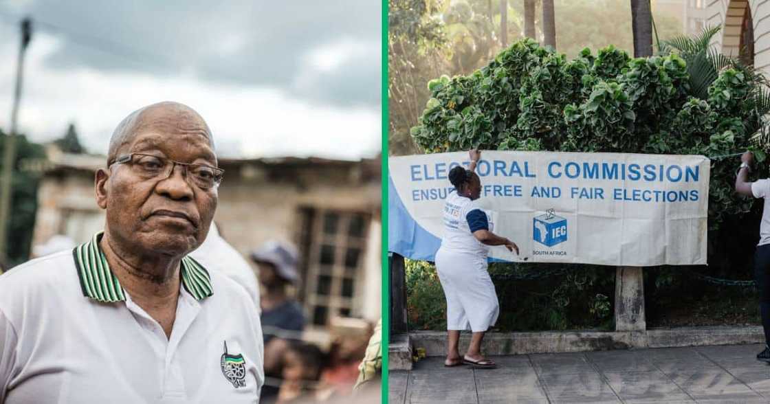 A man denied sending the email which asked the IEC to ban Jacob Zuma from campaigning A man denied sending the email which asked the IEC to ban Jacob Zuma from campaigning