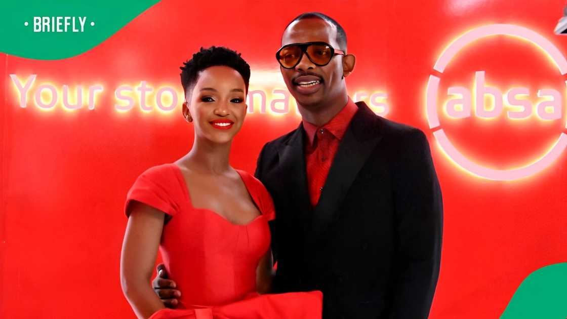 Nandi Madida and Zakes Bantwini celebrated their son