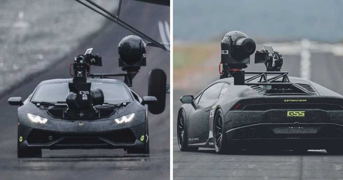 The Fastest Camera Car in the World Is a R3,2 Million Lamborghini Huracan Than Can Film at Over 290km/h