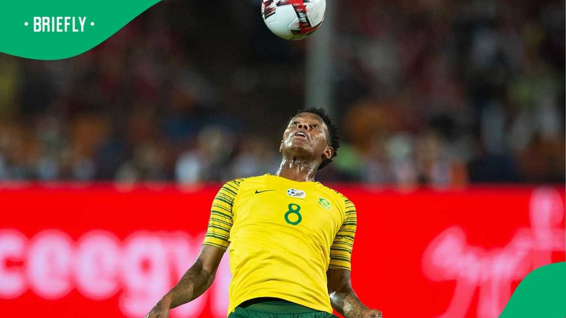 Bongani Zungu in action during Bafana Bafana clash with Egypt at the 2019 AFCON. Bongani Zungu in action during Bafana Bafana clash with Egypt at the 2019 AFCON.