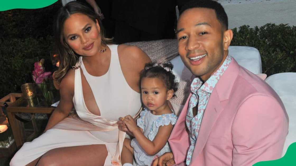 Who is John Legend's family?