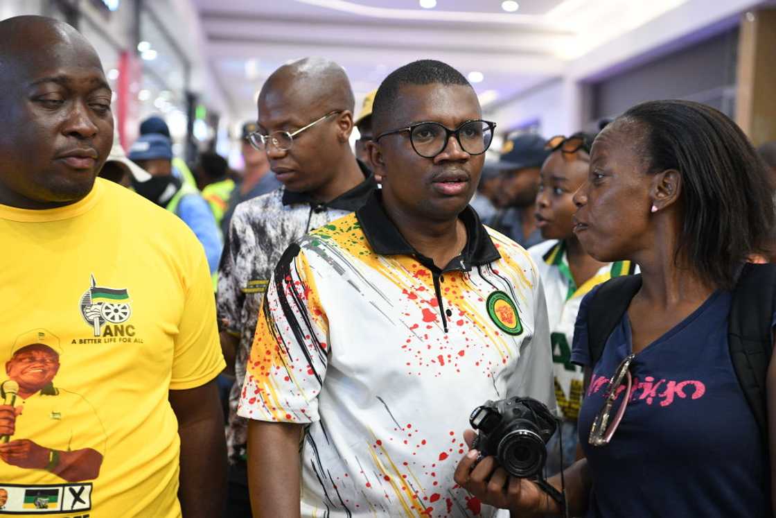Collen Malatji discussed foreign nationals owning shops at the ANCYL's 2nd National General Council