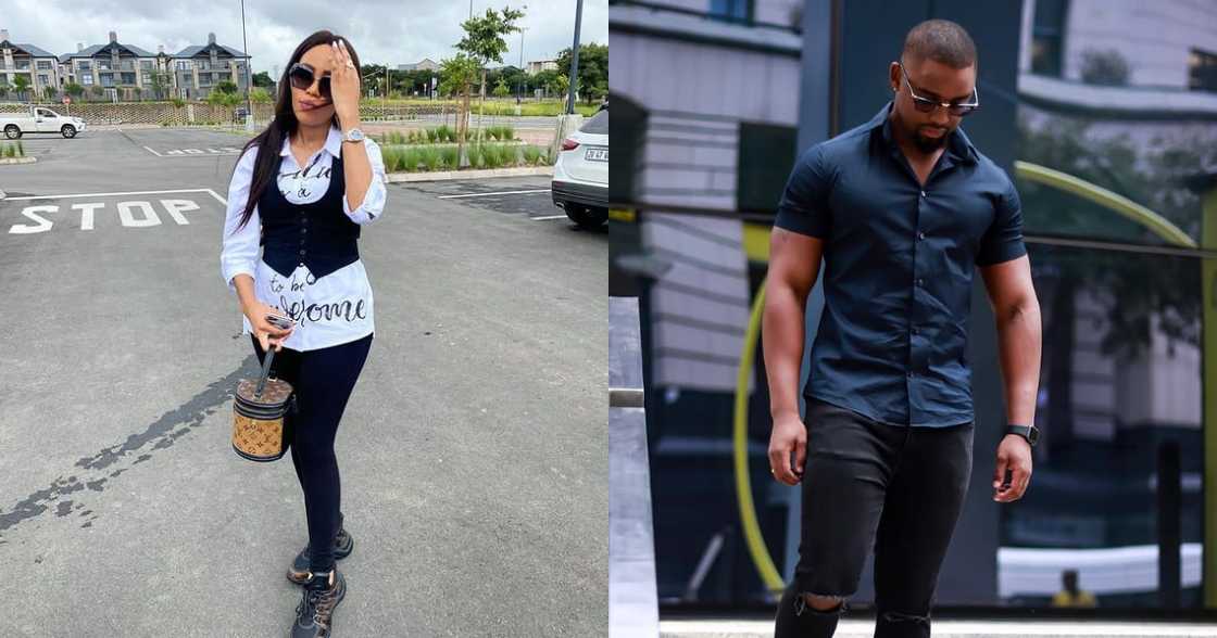 Norma Mngoma Shares Saucy Snap with Hunky Man, SA Quickly Speculates Norma Mngoma Shares Saucy Snap with Hunky Man, SA Quickly Speculates