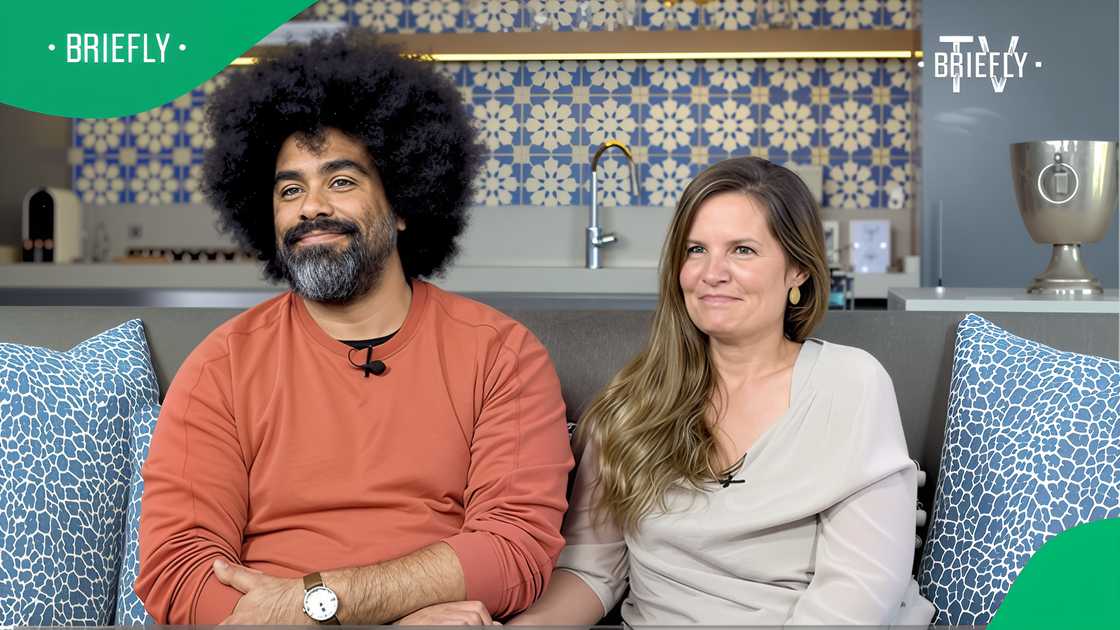 An interracial couple in South Africa shared how they navigate their love in today's society.