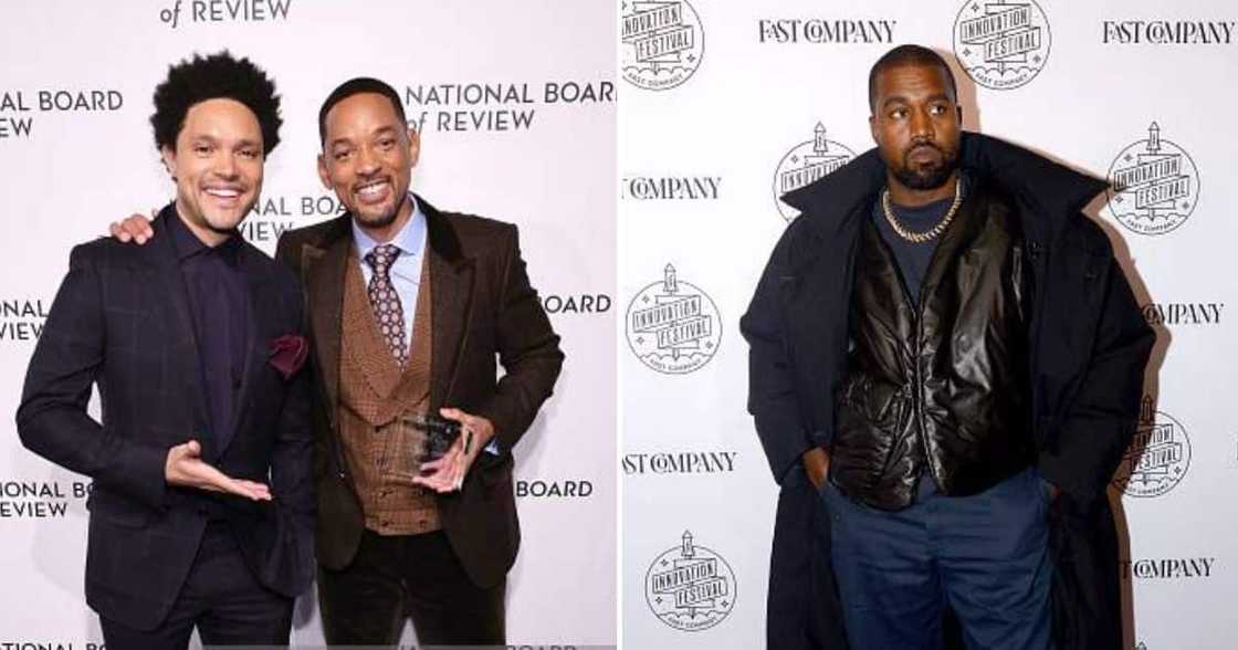 Trevor Noah, Kanye West, Will Smith, Chris Rock