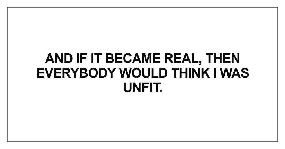 And if it became real