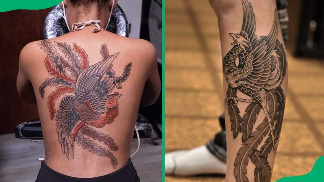Japanese phoenix tattoos Japanese phoenix tattoos