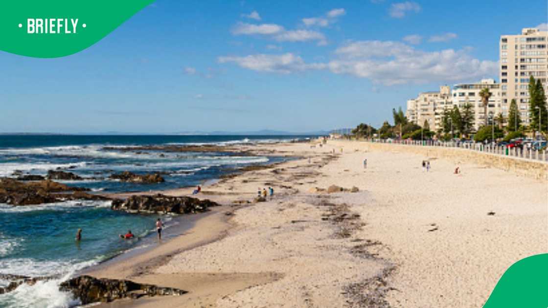 Sea Point Promenade, Cape Town, South Africa.