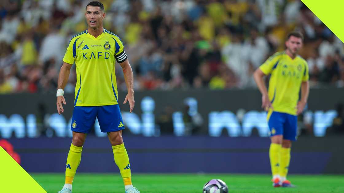 Cristiano Ronaldo scored from a free-kick to double Al-Nassr's lead against Al Feiha in the Saudi Pro League. Cristiano Ronaldo scored from a free-kick to double Al-Nassr's lead against Al Feiha in the Saudi Pro League.