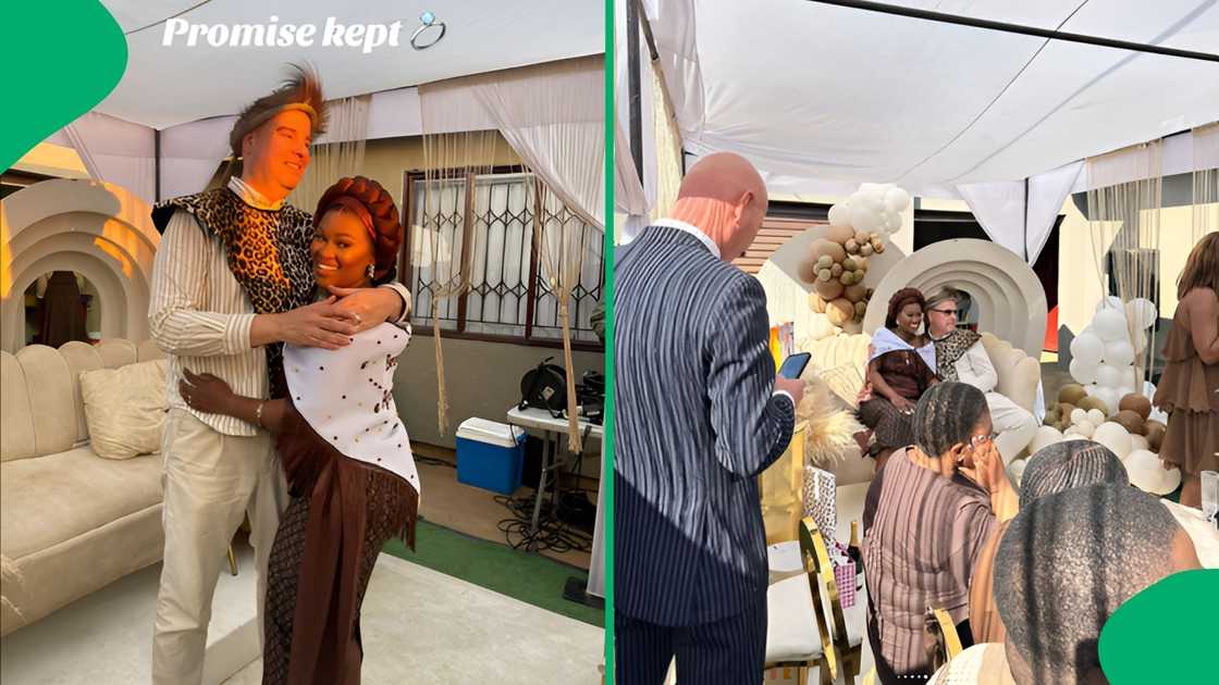 She shared how her groom proved that real love knows no boundaries or distance