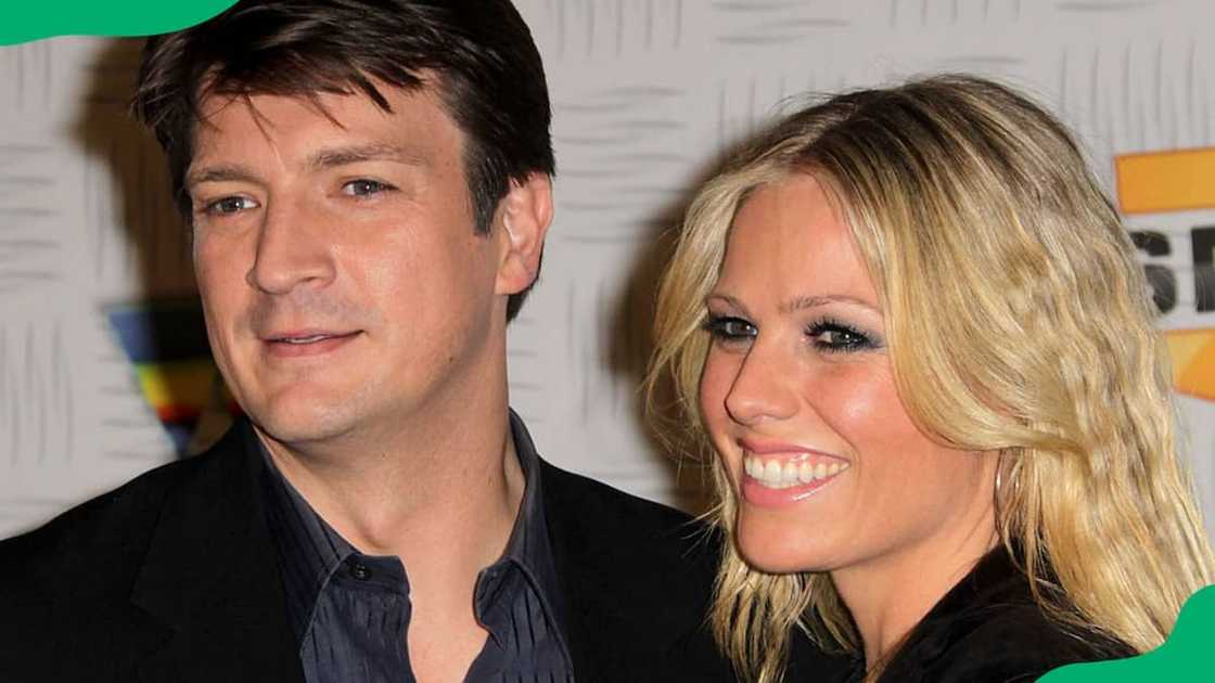 Nathan Fillion's wife? Nathan Fillion's wife?