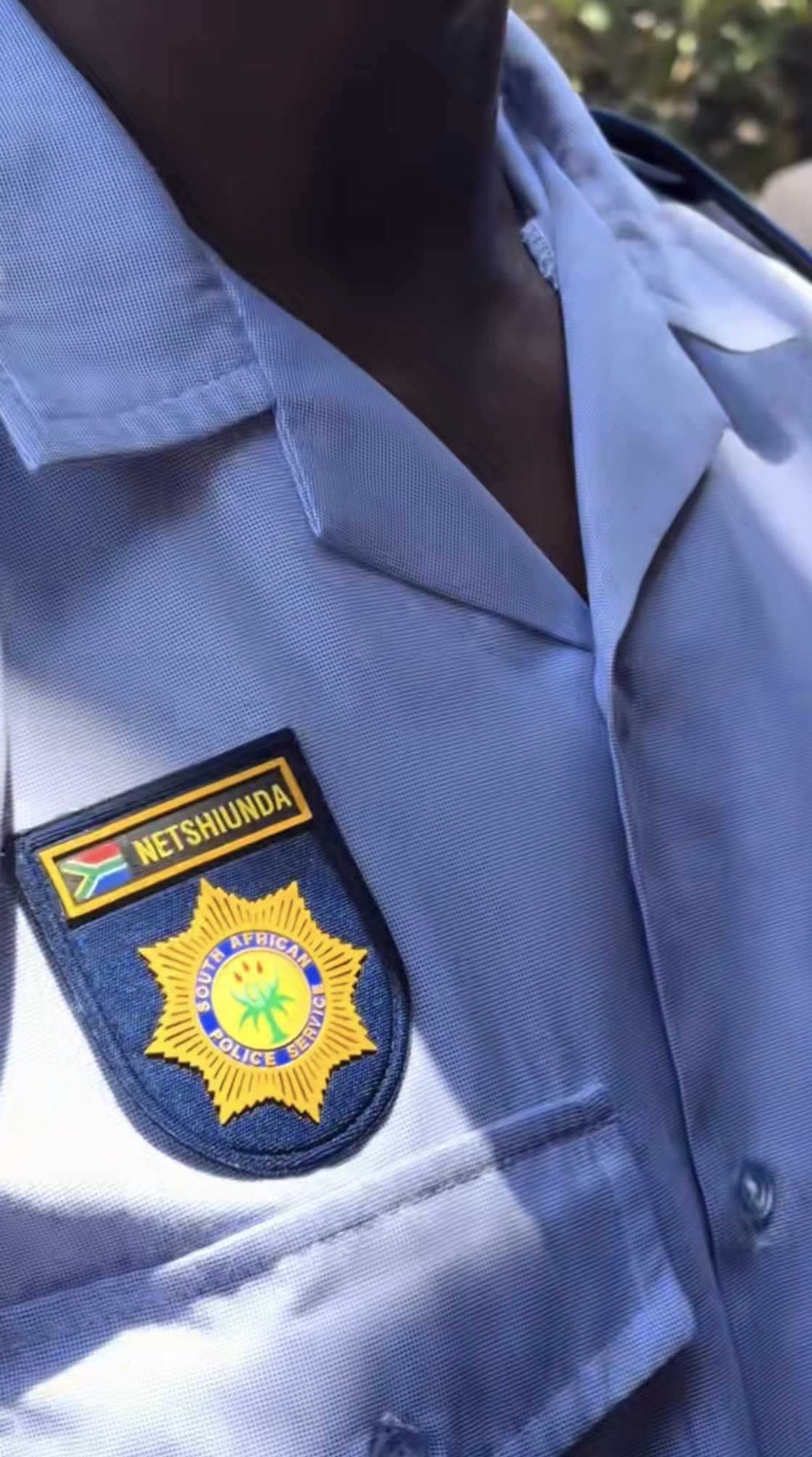 Colonel Robert Netshiunda was called by a derogatory word during a protest Colonel Robert Netshiunda was called by a derogatory word during a protest