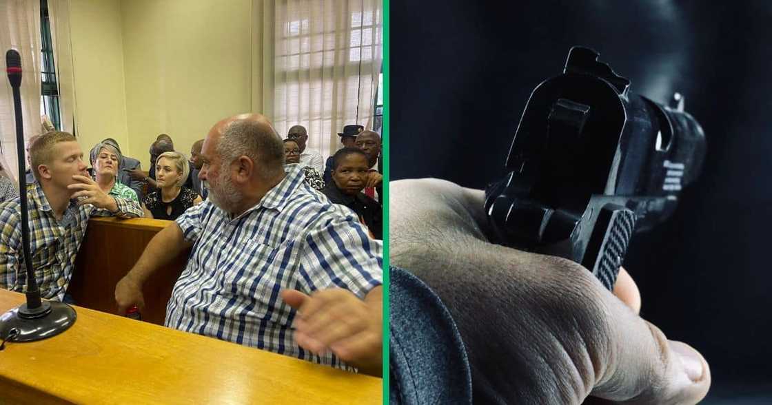 Pieter Groenewald was once convicted of a double murder in 1990 Pieter Groenewald was once convicted of a double murder in 1990