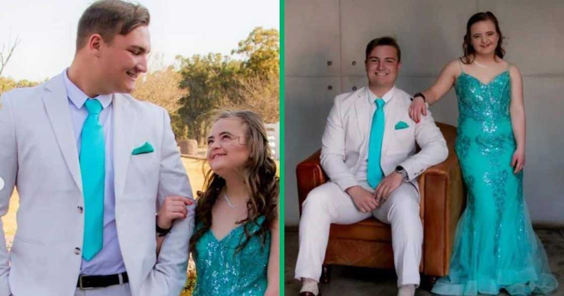 Head boy takes friend with down syndrome to matric farewell