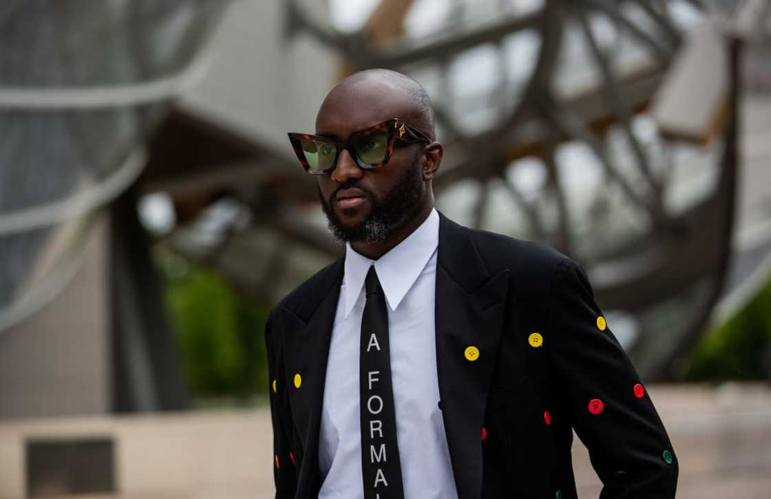 Virgil Abloh outside Louis Vuitton Parfum Hosts Dinner in Paris, France. Virgil Abloh outside Louis Vuitton Parfum Hosts Dinner in Paris, France.