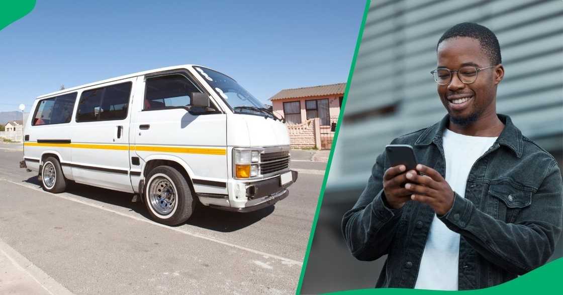 A young man stole the show when he arrived in a taxi at his matric dance. A young man stole the show when he arrived in a taxi at his matric dance.