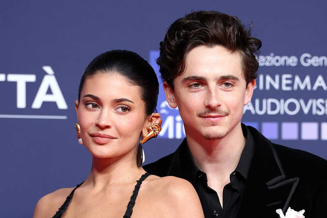 Kylie Jenner and Timothée Chalamet Kylie Jenner and Timothée Chalamet