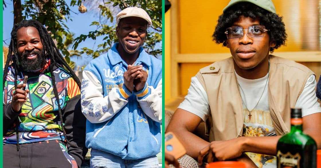 Big Xhosa and Big Zulu got to perform 'My Ex' together on stage. Big Xhosa and Big Zulu got to perform 'My Ex' together on stage.