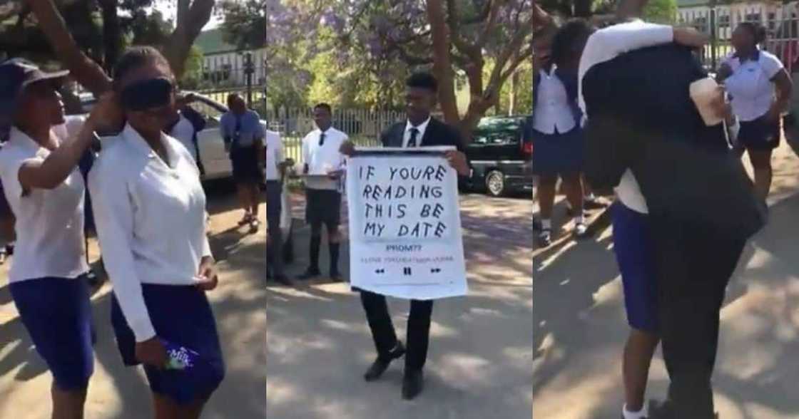 Learners, students, high school, Promposal, date, cute idea, viral video, trending, Mzansi Learners, students, high school, Promposal, date, cute idea, viral video, trending, Mzansi
