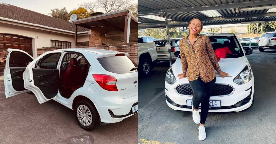 Local, Lady, Woman, Social media, Independent, New, Bought, Car, Social media, Mzansi, Congratulations, Ford Figo, Dealership