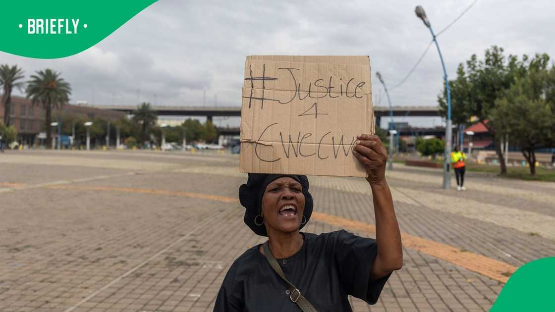 Cwecwe's mother has been accused of using money donated to her to pay off her debts Cwecwe's mother has been accused of using money donated to her to pay off her debts