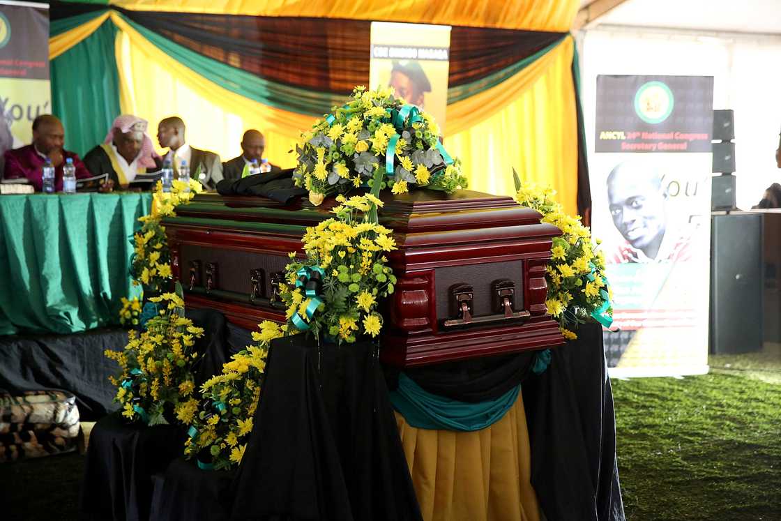 Sindiso Magaqa was laid to rest two months after he was shot numerous times.